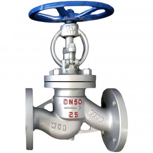 截止閥J41H-25\DN50介質(zhì)為高溫蒸汽及水，溫