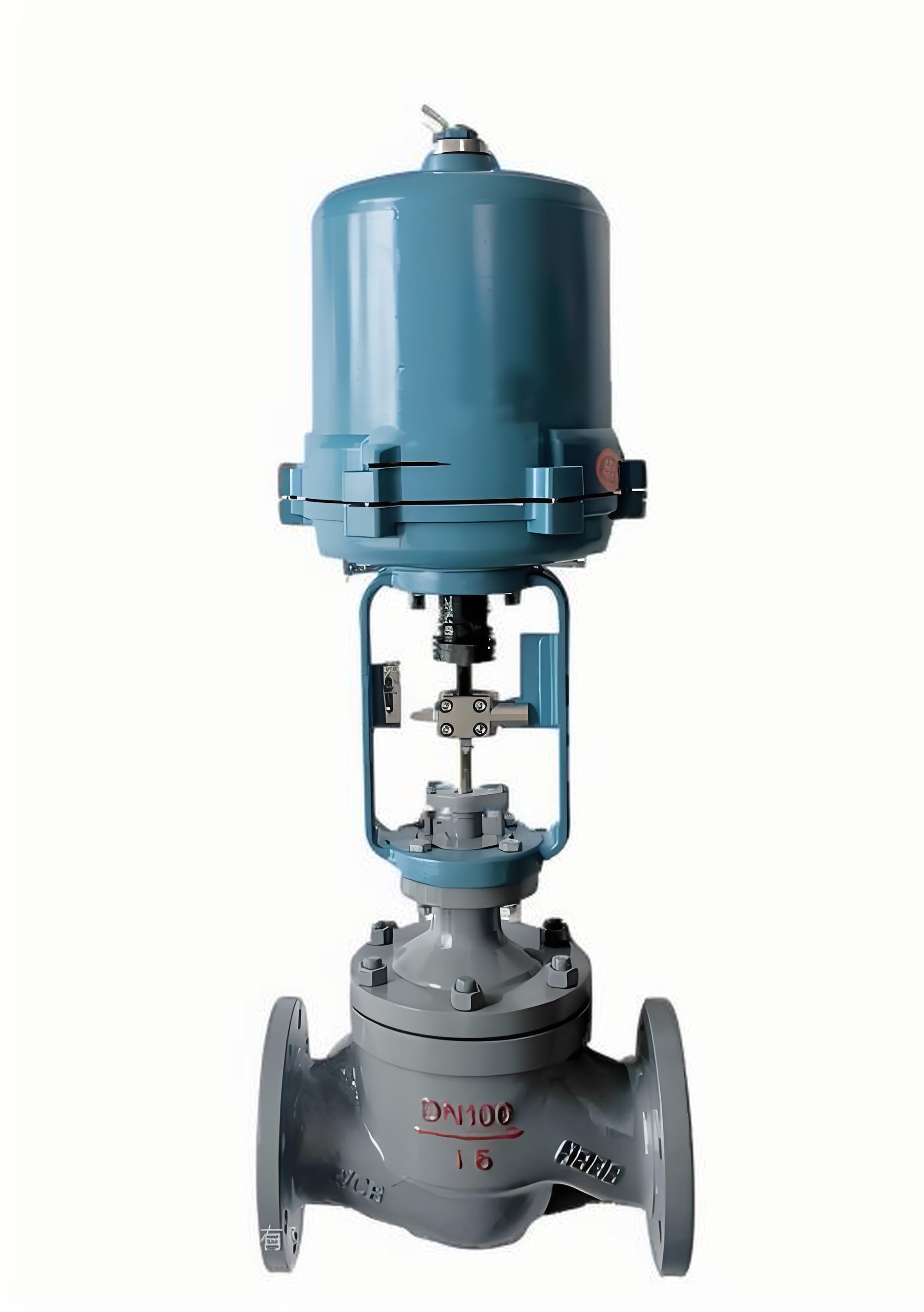 電動調節(jié)閥ZDLM-16C DN150（結構圖及工作原